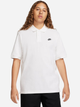Поло довге чоловіче Nike M Nk Club Ss Polo Pique FN3894-100 L Біле (196974969211) - зображення 1