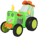 Traktor zdalnie sterowany Lean Toys Zielony (21222) (5905991037170) - obraz 4