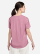 Футболка бавовняна жіноча Nike W Nsw Club Ss Tee Icn Ftra DX7906-623 XL Рожева з принтом (197860764576) - зображення 2