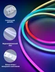 Умная гибкая неоновая светодиодная лента Govee RGBIC LED NEON ROPE 3 метра Wi-Fi + Bluetooth Matter - изображение 9
