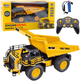 Wywrotka dalnie sterowana Lean Toys 2.4G 9CH Żółta (22695) (5905991050445) - obraz 2