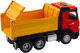 Wywrotka zdalnie sterowana Lean Toys ze dźwiękami 2.4G Żółto-czerwona (22705) (5905991050544) - obraz 4