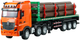 Ciężarówka zdalnie sterowana Huina Toys 1:18 Transporter drewna (22736) (5905991050858) - obraz 3