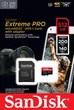 Карта памяти Sandisk microSD 512GB C10 UHS-I U3 R200/W140MB/s Extreme Pro V30 + SD (SDSQXCD-512G-GN6MA) - изображение 3