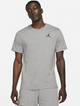 Koszulka męska bawełniana Nike M J Jumpman Emb SS Crew DC7485-091 L Szara (195238739263) - obraz 1