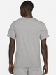 Koszulka męska bawełniana Nike M J Jumpman Emb SS Crew DC7485-091 L Szara (195238739263) - obraz 2
