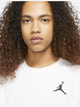 Футболка бавовняна довга чоловіча Nike M J Jumpman Emb SS Crew DC7485-100 XXL Біла (195238739355) - зображення 3