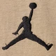 Футболка бавовняна довга чоловіча Nike M J Jumpman Emb SS Crew DC7485-257 M Бежева (197602817089) - зображення 5