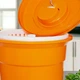 Сушка для зелени и салата ручная оранжевая 12 л One Chef NK-105057 - изображение 9