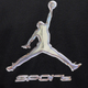 Футболка бавовняна довга чоловіча Nike M J Sprt Df Gfx SS Crew HQ7984-010 XL Чорна (197602974843) - зображення 6