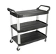 Тележка сервировочная 102×50×96 см черная One Chef NK-410006 - изображение 1