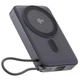 Портативная батарея Proove OverPower 35W Qi2 10000mAh, безпроводная зарядка, павербанк серый (PBOP35012105) - изображение 1