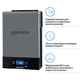 Автономний інвертор Solarverse Ampere UPS 6kW 48V 1 MPPT Wi-Fi 220V Однофазний (SV6048UPSW) - зображення 3