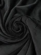 Ткань плюш Минки (Minky) черный 250г/м2 150см 1пог.м (M-BLACK) - изображение 1