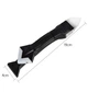 Шпатель скребок для герметика та силікону, видалення швів Silicon Trowel & Scraper Black 5 силіконових насадок в комплекті - изображение 4