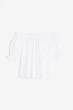 Блуза H&M XL белый 27061161423 - изображение 1