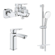 Комплект змішувачів для ванни Grohe серії Cubeo (3 в 1) - изображение 1