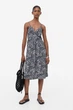 Платье H&M S кремово черный 27061163144 - изображение 1