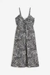 Платье H&M S кремово черный 27061163144 - изображение 5