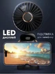 Портативный ручной аккумуляторный мини вентилятор Mini fan XL-880 с подставкой для телефона и дисплеем - изображение 4