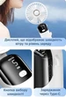 Портативный ручной аккумуляторный мини вентилятор Mini fan XL-880 с подставкой для телефона и дисплеем - изображение 7