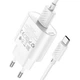 Сетевое зарядное устройство с кабелем USB - Type-C 18W HOCO C109A Fighter - изображение 4