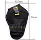 Тканинна поясна сумка - кобура монтажника / слюсаря / електрика Holster чохол для ручного інструменту / дриля / плоскогубців / викруток, 28х15.3 см, чорна (109357474) - зображення 12