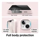 Чохол Silicone Premium case MagSafe з захистом камери та дисплея для iPhone 13 та iPhone 14 Full Protective pink sand 0049 - зображення 5