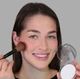 Пудра прозрачная для фиксации макияжа Triumf HD Matte Transparent fixing Compact Powder CTP-25 - изображение 2