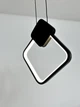 Люстра підвісна Geometric Black (Rhombus) Чорний LED (SDLC-00109) - изображение 3