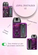 Pod-система JOYFUL Crystalbox V5 purple clear - изображение 2