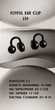 Бездротові Bluetooth навушники Joyful Ear Clip S19 чорний - зображення 5