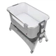 Детская приставная кроватка 3в1 от рождения CARRELLO Aria CRL-16401 Silver Grey - изображение 4