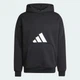 Худи оверсайз мужское Adidas Future Icons 3 Bar Logo JI8769 M Черное (4067891894589) - изображение 6
