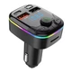 Автомобильный FM-трансмиттер (модулятор) Bluetooth 5.0 MP3 FM c функцией быстрого зарядного устройства USB + Type-C (3.4А) - изображение 4