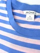 Футболка Monki XS розово синий полоска 506591326 - изображение 2