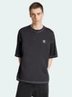 Футболка хлопковая длинная мужская Adidas Originals Trefoil Essentials JW0971 S Черная (4068807534056) - изображение 1