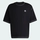 Футболка хлопковая длинная мужская Adidas Originals Trefoil Essentials JW0971 S Черная (4068807534056) - изображение 5