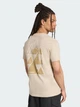 Футболка хлопковая длинная мужская Adidas Terrex Outdoor Athlete JM6388 XL Бежевая с принтом (4068809537956) - изображение 2