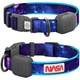 Ошейник для собак с подсветкой WAUDOG LED, NASA21, размер M-L - изображение 2