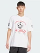 Футболка хлопковая длинная мужская Adidas Originals 90S Originals Football Graphic JX3065 M Белая с принтом (4068809491203) - изображение 1