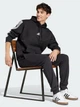 Худи утепленное оверсайз мужское Adidas Essentials 3-Stripes Fleece JE6297 XL Черное (4067905727322) - изображение 3