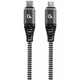 Кабель Cablexpert USB Type-C - micro USB (M/M), 1.5 м, Grey (CC-USB2B-CMMBM-1.5M) - зображення 1