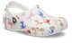 Детские сабо CROCS CLASSIC CHARACTER PRINT CLOG KIDS 33 Белые в принт 209695 - изображение 9