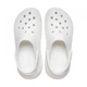 Женские сабо Crocs Classic Mega Crush Clog 41 Белый 207988 - изображение 7