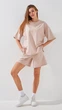Шорты трикотажные однотонные женские LAWA WBC02406 M Светло-бежевый shop (2000999216503) - изображение 1