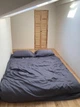 Комплект постільної білизни Cozy темно-сірий з вишитими білими зірками Односпальний 140*200 см, простирадло 130*240 без резинки - изображение 2