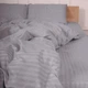 Простынь на резинке MirSon Royal Soft Stripe 30-0024 Stella 200x200 см (2200011305721) - изображение 3