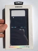 Чехол силиконовый с кольцом Silicone Cover with Ring для Samsung Galaxy Z Flip4/ Flip 4/Flip3 (F711/F721) Navy - изображение 2