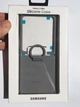 Чехол силиконовый с кольцом Silicone Cover with Ring для Samsung Galaxy Z Flip6/Flip 7 FE/ Flip5 Gray SM-F741/SM-F761/SM-F731 - изображение 2
